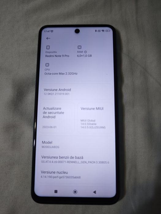 Telefon Xiaomi redmi note 9 pro