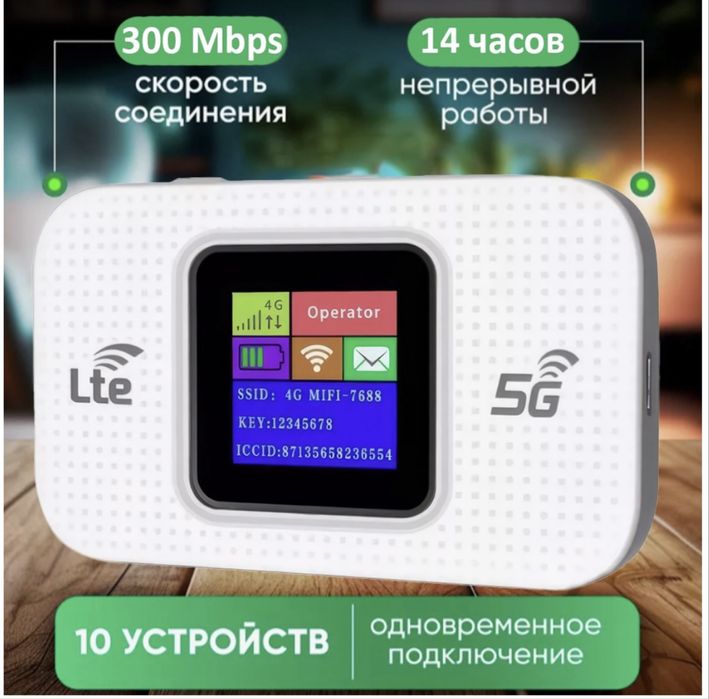 Wi-Fi роултер карманный