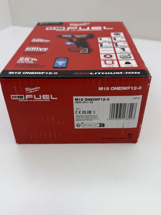 Masina de insurubat cu impact Milwaukee M18 ONEIWF12-0, 18V - Noua