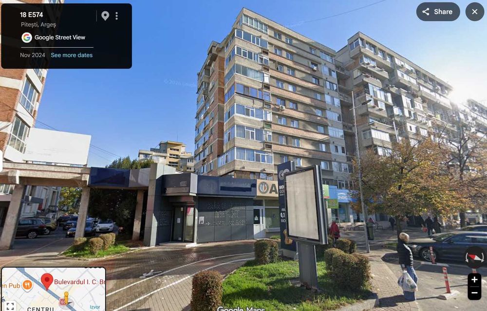 Profesoară pensionară primesc în gazdă 1–2 eleve de liceu – camere individuale – Pitești Centru – 800 lei, TOATE utilitățile incluse