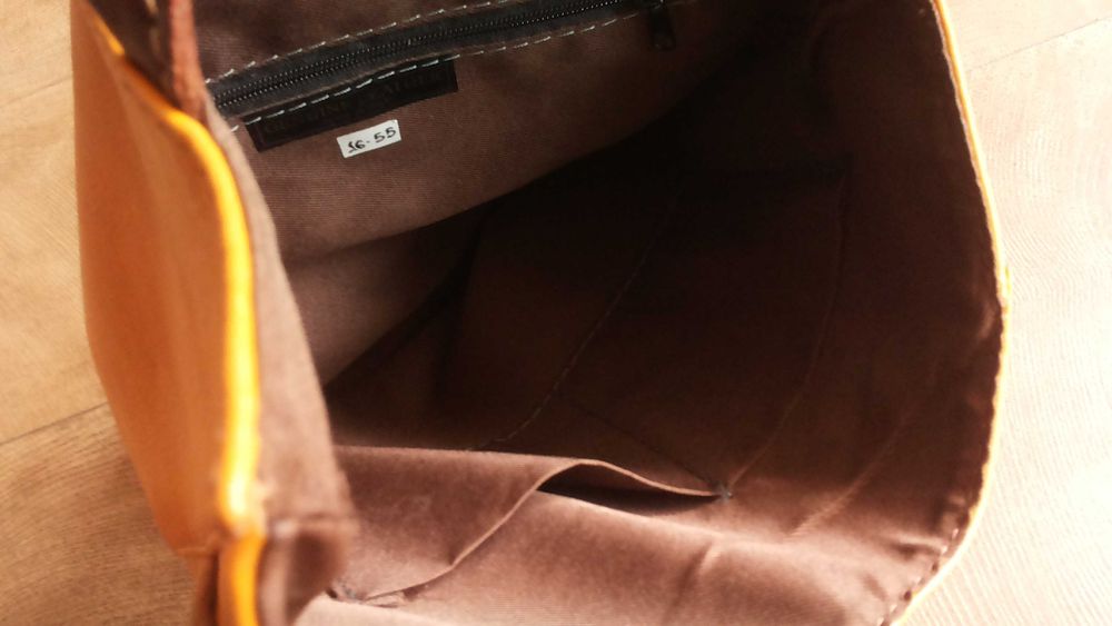 VERA PELLE MADE IN ITALY Genuine Leather раница естествена кожа 16-55