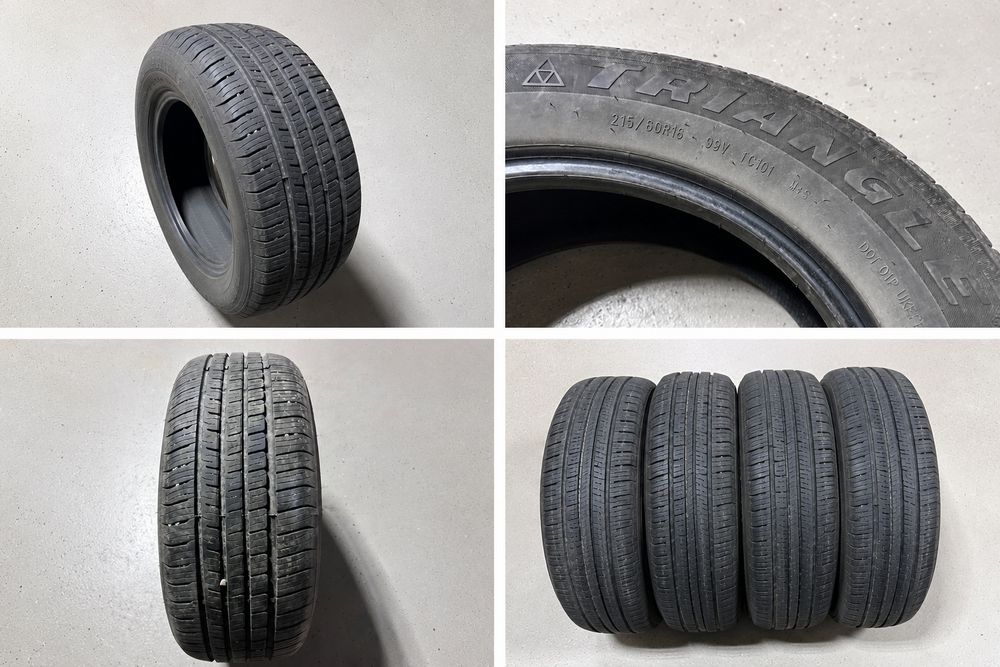 Продаётся комплект летних шин Triangle TR259— 4 штуки