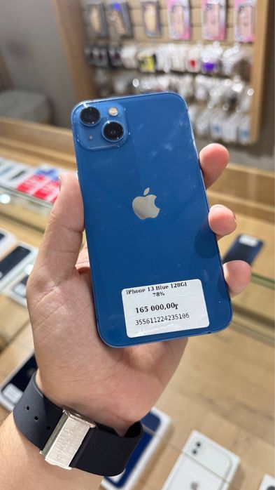 iPhone 13 128GB Blue 78% Айфон 13 128ГБ 78% Синий