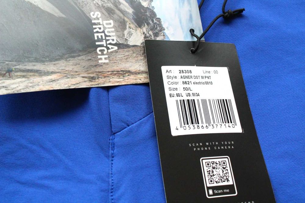 SALEWA Agner Durastretch pants - два нови мъжки туристически панталона, размер 50 (L) и 52 (XL)