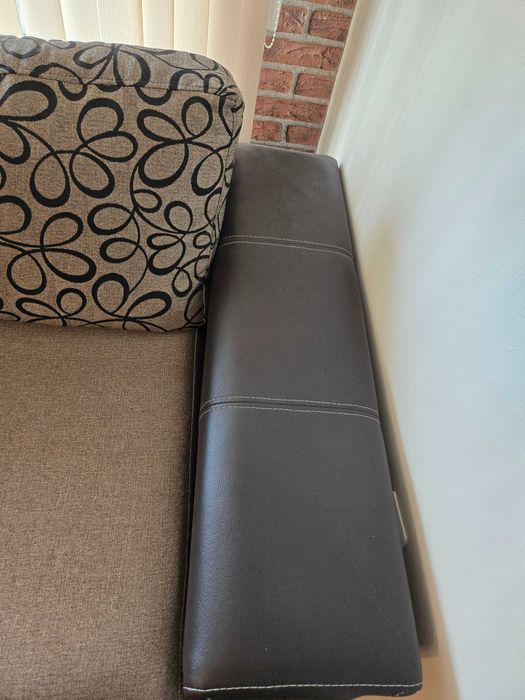 Диван естествена кожа