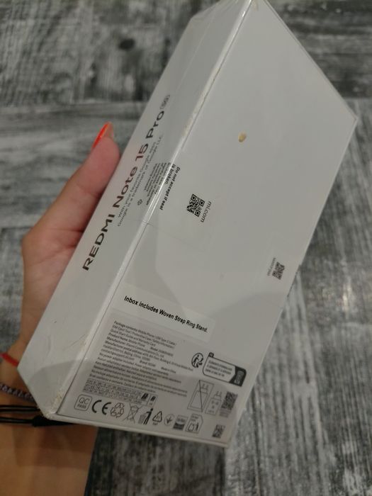 Чисто нов Xiaomi Redmi Note 15 Pro 5G (200MP, 6580mAh) – Неразпечатван