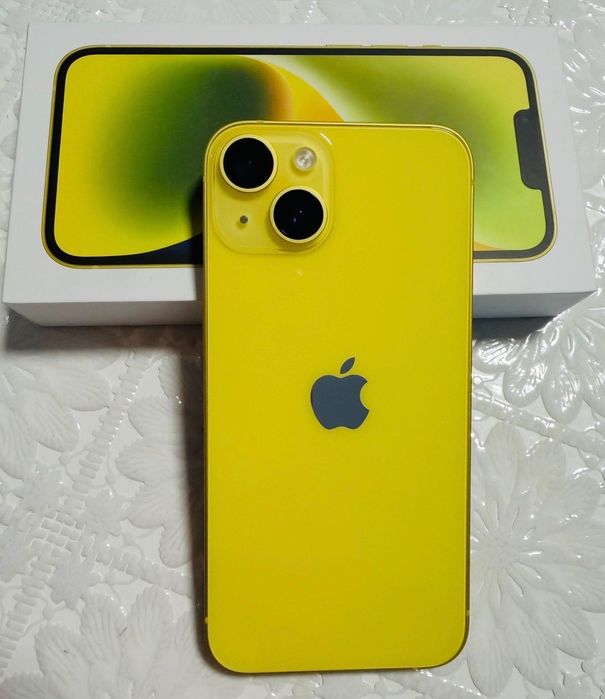 IPhone 14 жълт 128GB