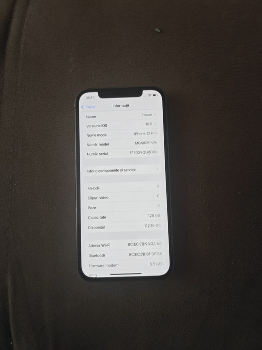 iPhone 12 Pro 128GB stare excelentă