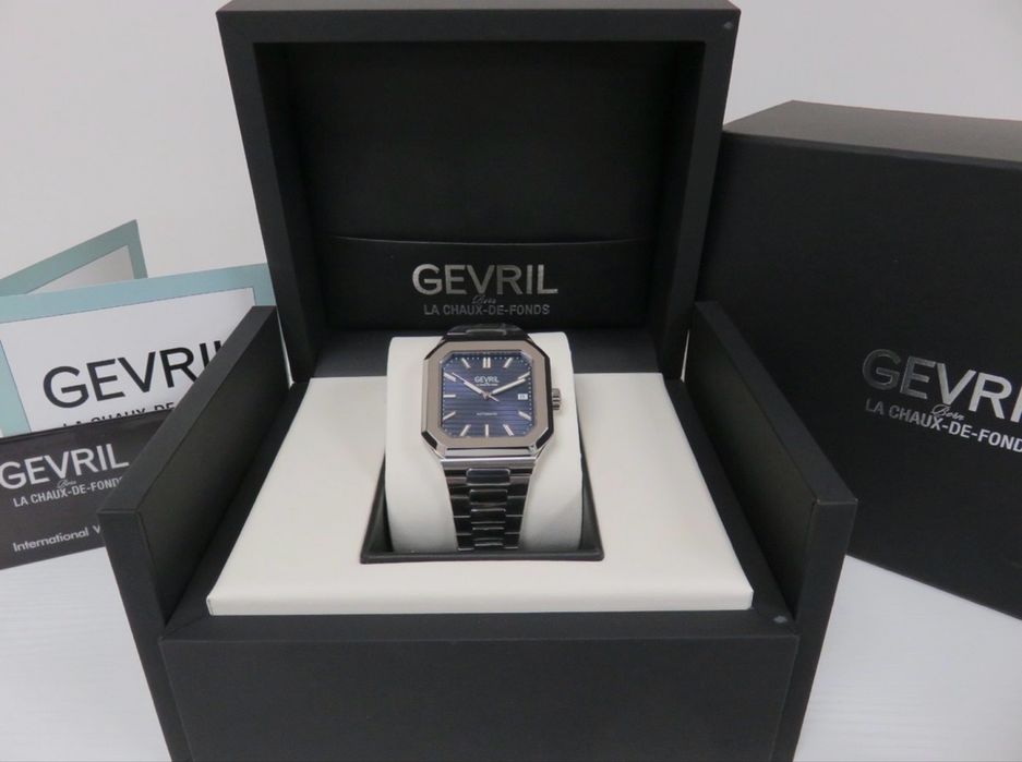 Швейцарские механические часы Gevril Grand Concourse, лимитка 500 штук