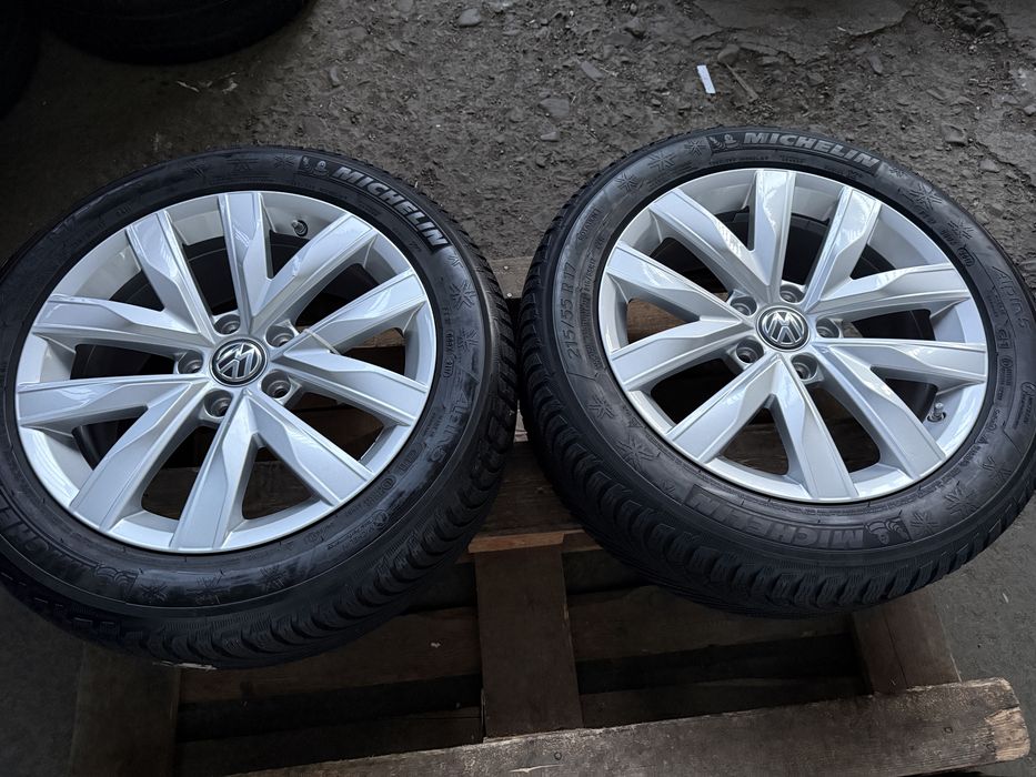 SET 4 Anvelope Iarna 215/55 R17  Michelin Alpin 5
