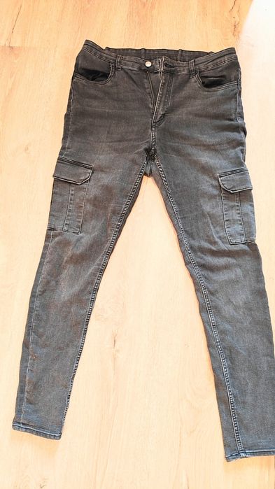 Мъжки карго ластични дънки 32