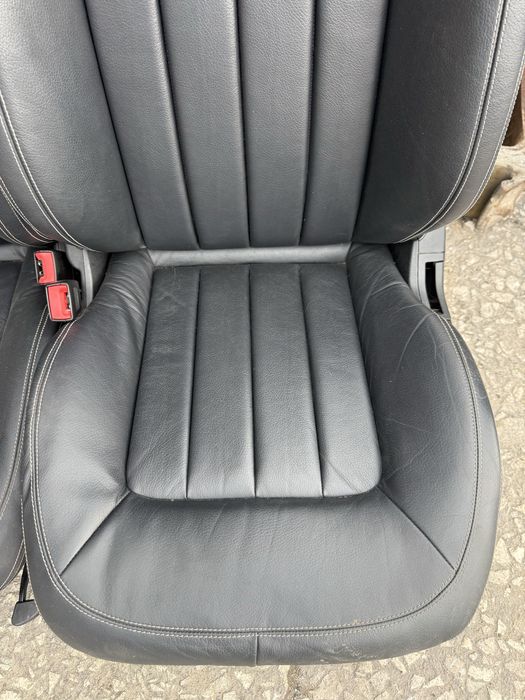 Кожен салон за Mercedes-Benz W218 Черен ном 853