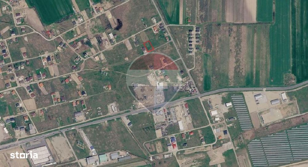 Teren 763mp Intravilan Oșorhei