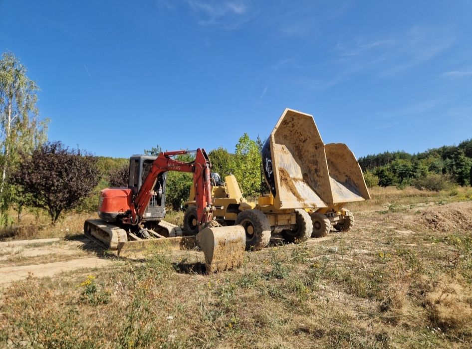 Prestări servicii Excavări demolari sapaturi excavator dumper bobcat