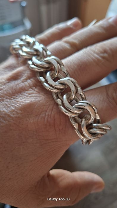 Браслет серебряный