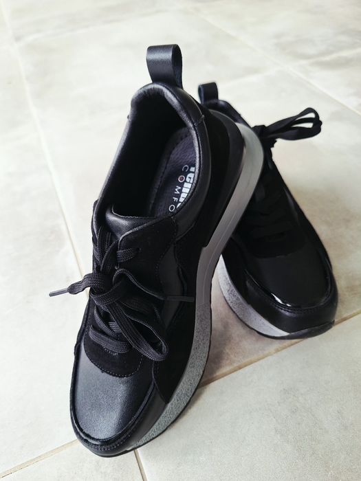 Нови естествена кожа маратонки