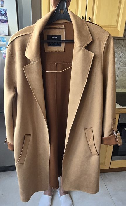 Кардиган из экозамши