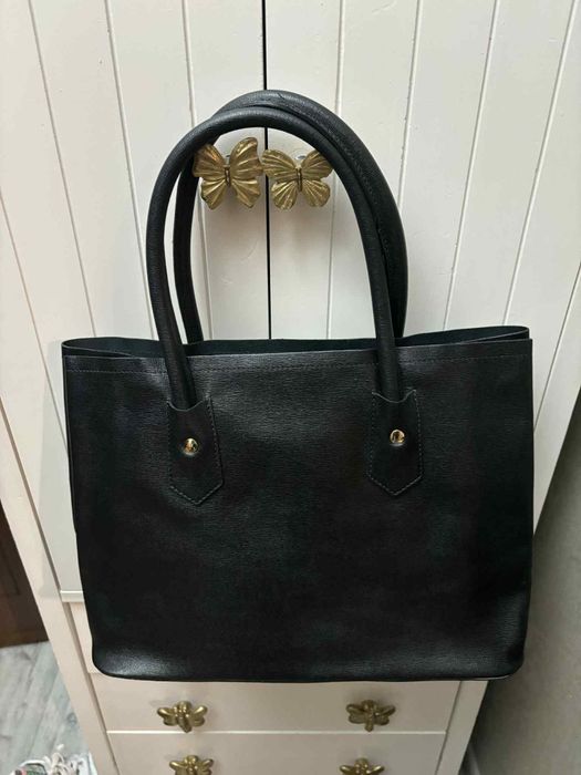 Италианска чанта Естествена кожа , нова