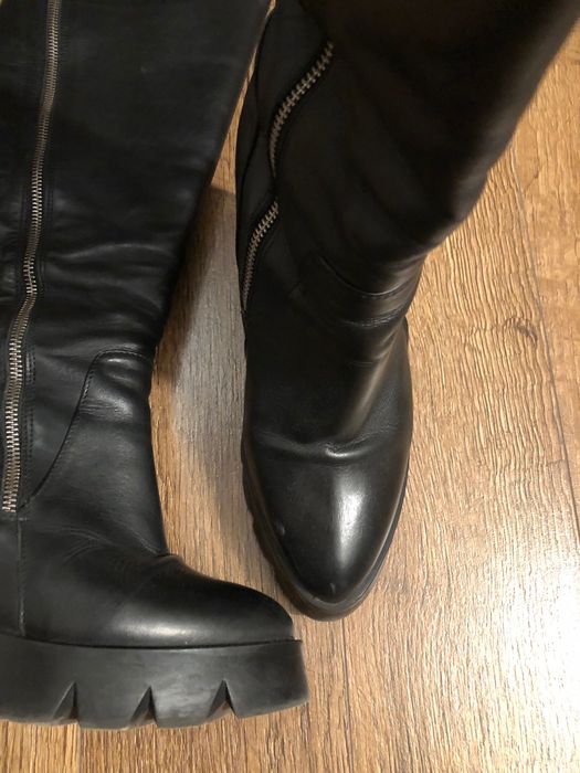 Зимни обувки, ботуши AQUAMARINE - естествена кожа