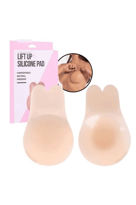 Повдигащ силиконов самозалепващ сутиен без гръб