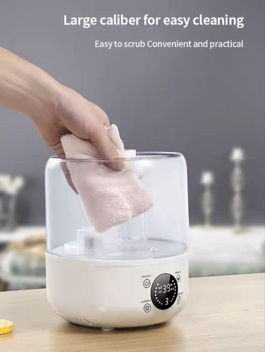 Umidificator de aer profesional, culoare negru . 3 Litri , cu telecomandă . Produs NOU !