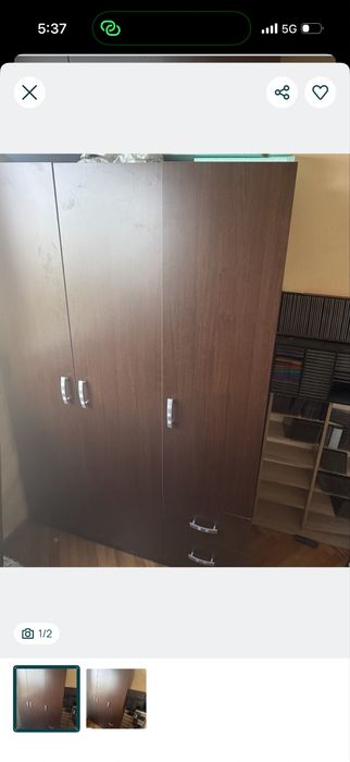 Гордероб 180/120/52