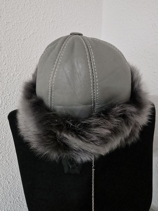 Căciulă dama blana/piele