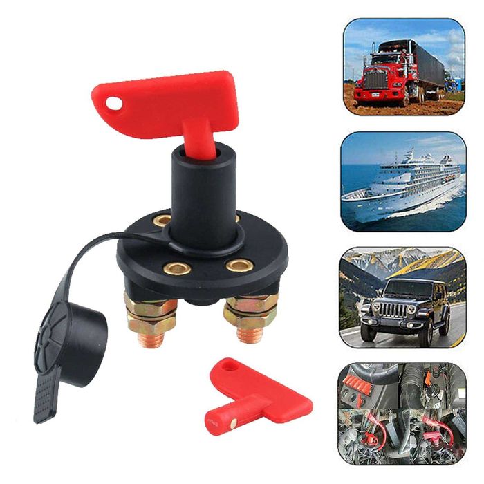 12V 24V Ключ маса превключвател прекъсвач изолатор акумулатор 12V 24V