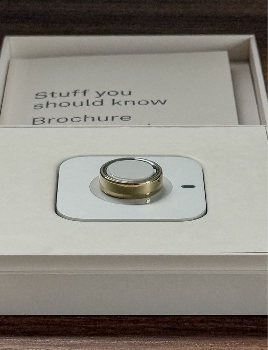 Oura Smart Ring 5 Gold, размер 7