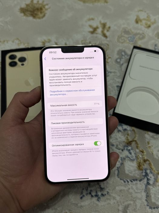 Айфон iPhone 13 Pro Max 256GB 77%