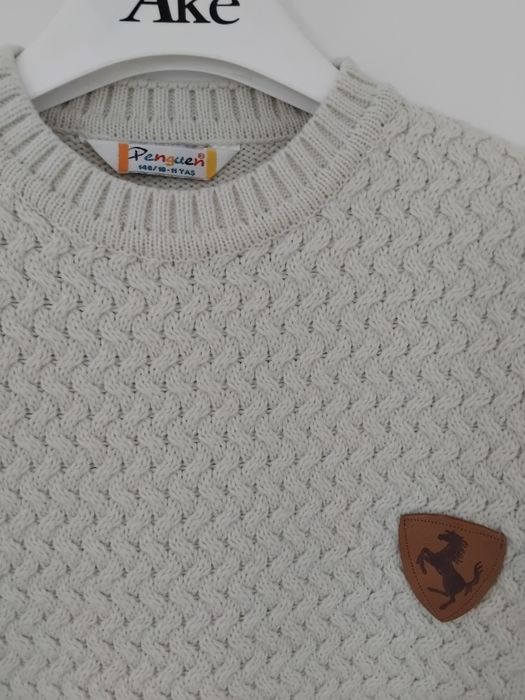 Pulover pinguen 11-12 ani