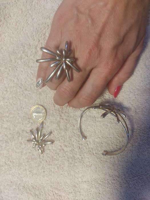 Сребърен комплект