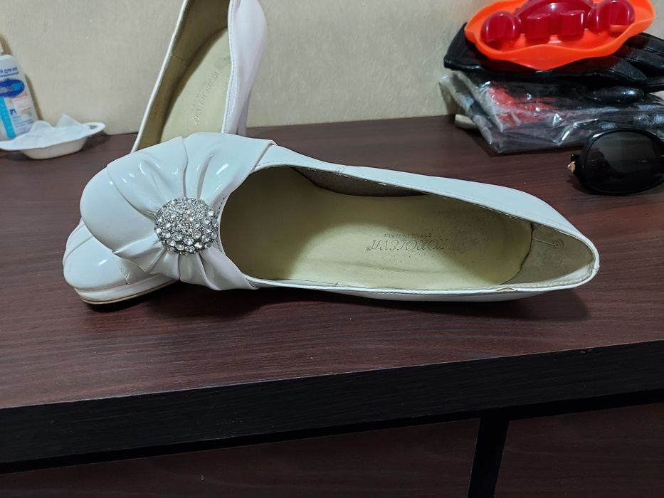 Туфли белые Италия