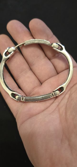 Brățară argint masivă