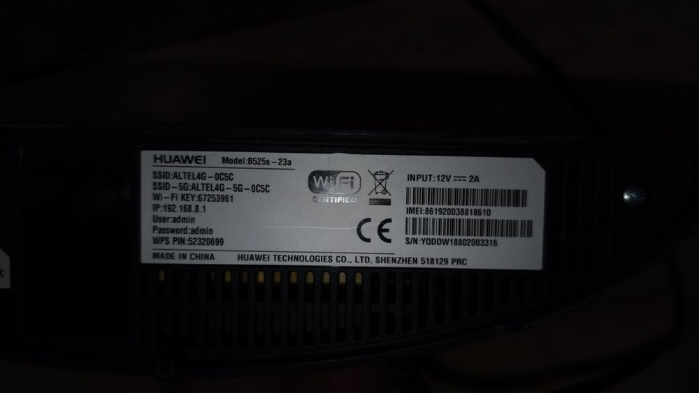 4G модем HUAWEI B525s-23a