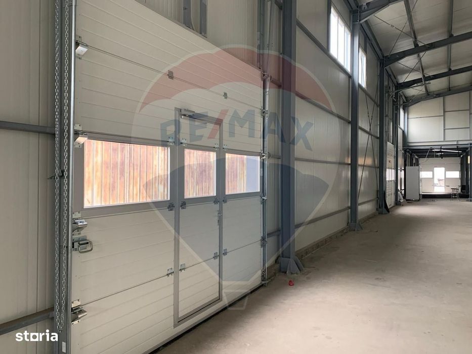 Spațiu industrial de 460mp de închiriat în zona Romanesti