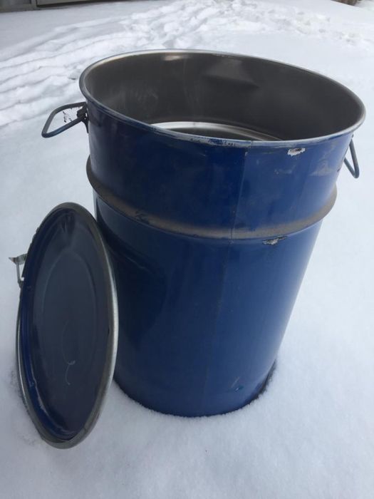 7000тг.Бочки 50л.Новые металл.