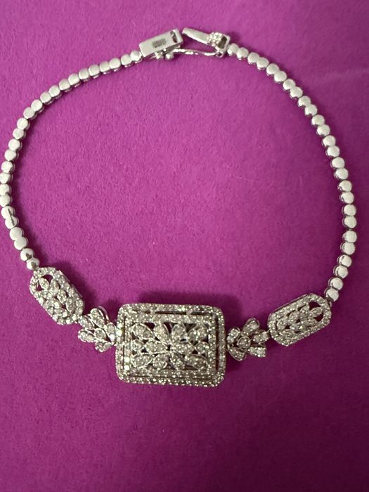 Бриллиантовый браслет