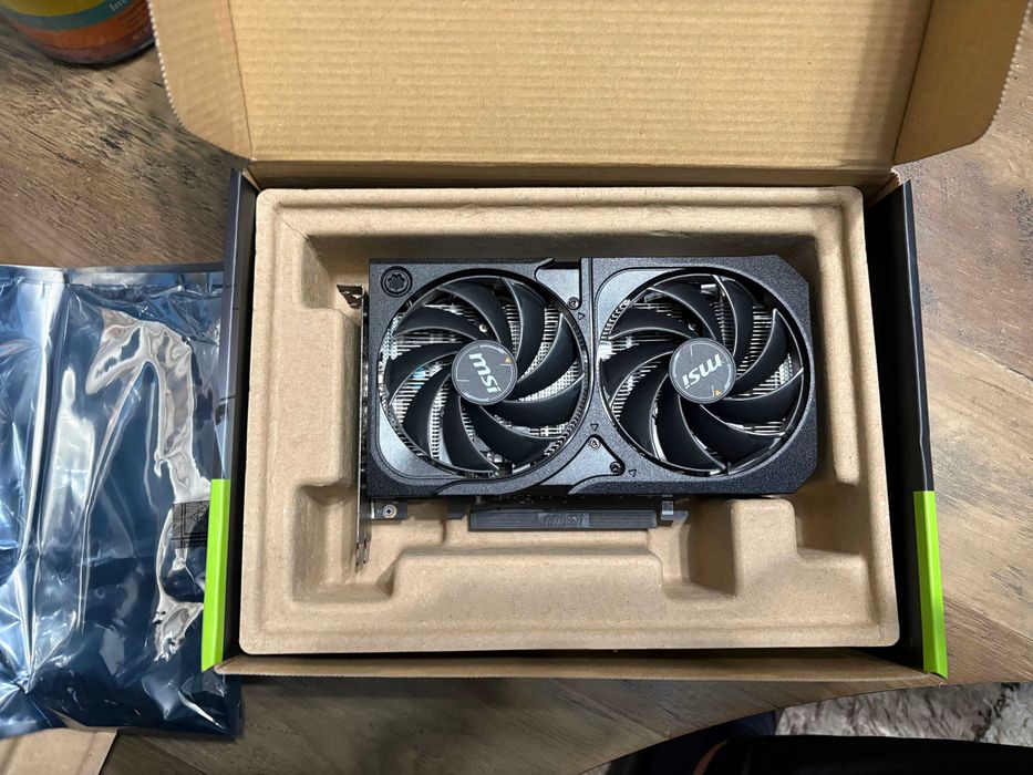 MSI NVIDIA GeForce RTX 5060 8G SHADOW 2X OC - като чисто нова, с гаранция