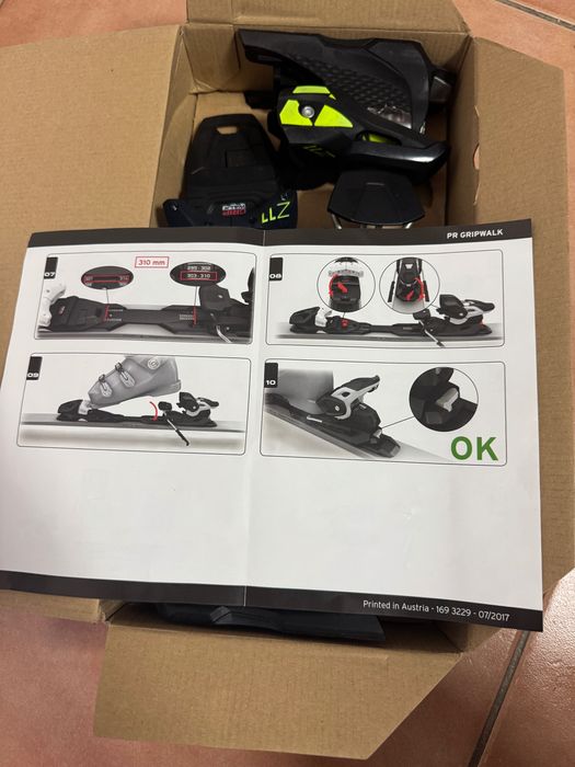 Legături de schiuri Fischer noi