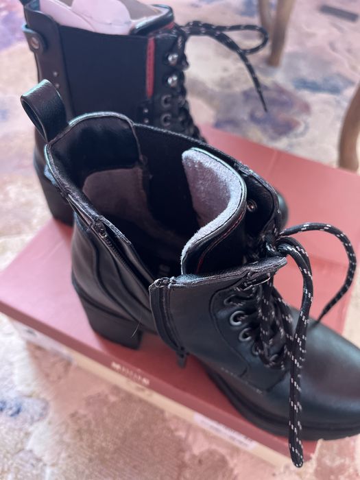 Зимни боти Mustang - естествена кожа 37 номер