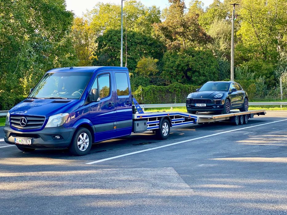 Platforma transport auto si utilitare Italia Slovenia Ungaria Romania