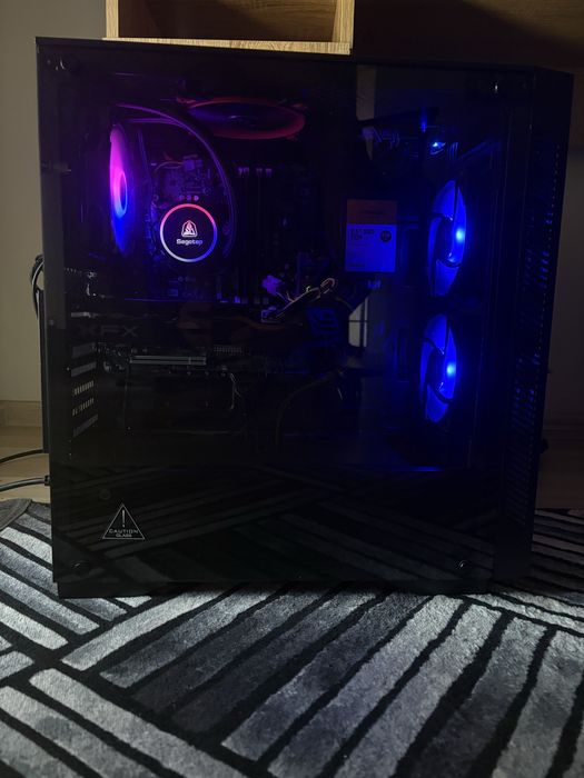 PC gaming RGB buget +periferice+ monitor