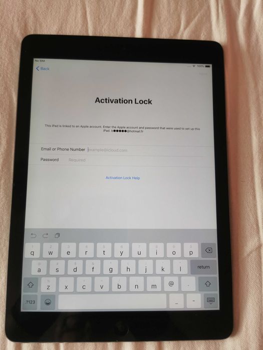 IPad Air 1 model  A1475  64 GB, IOS Version 12.5.8  modelul cu cartela