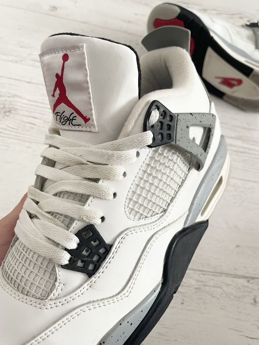 Jordan 4 White Cement