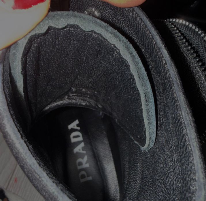 Prada Monolith boots