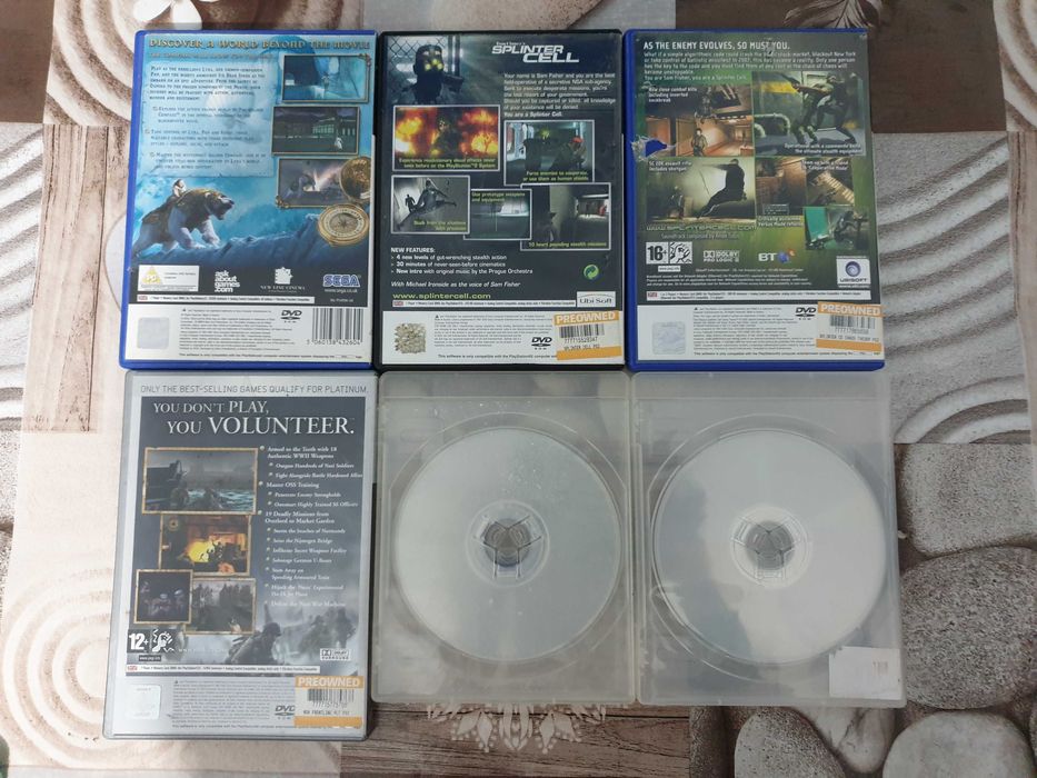 Lot 6 jocuri PS2 (Playstation 2)