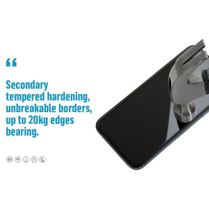 Стъклен Протектор за iPhone 16/Pro/Max, MR. MONKEY HD 5D Glass