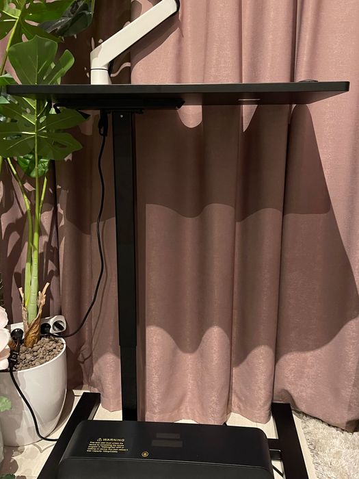 Set Fitness: WalkingPad + Birou Reglabil Electric + Monitor si support