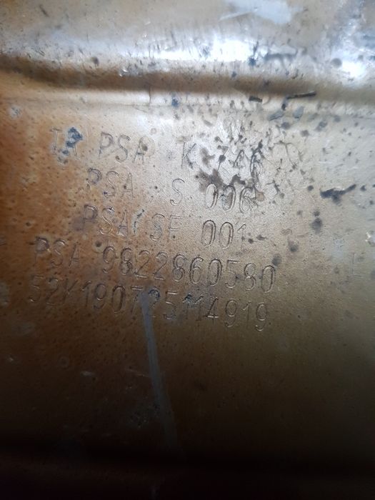 Filtru De Particule Peugeot Citroen 1.5 Hdi 9822860580